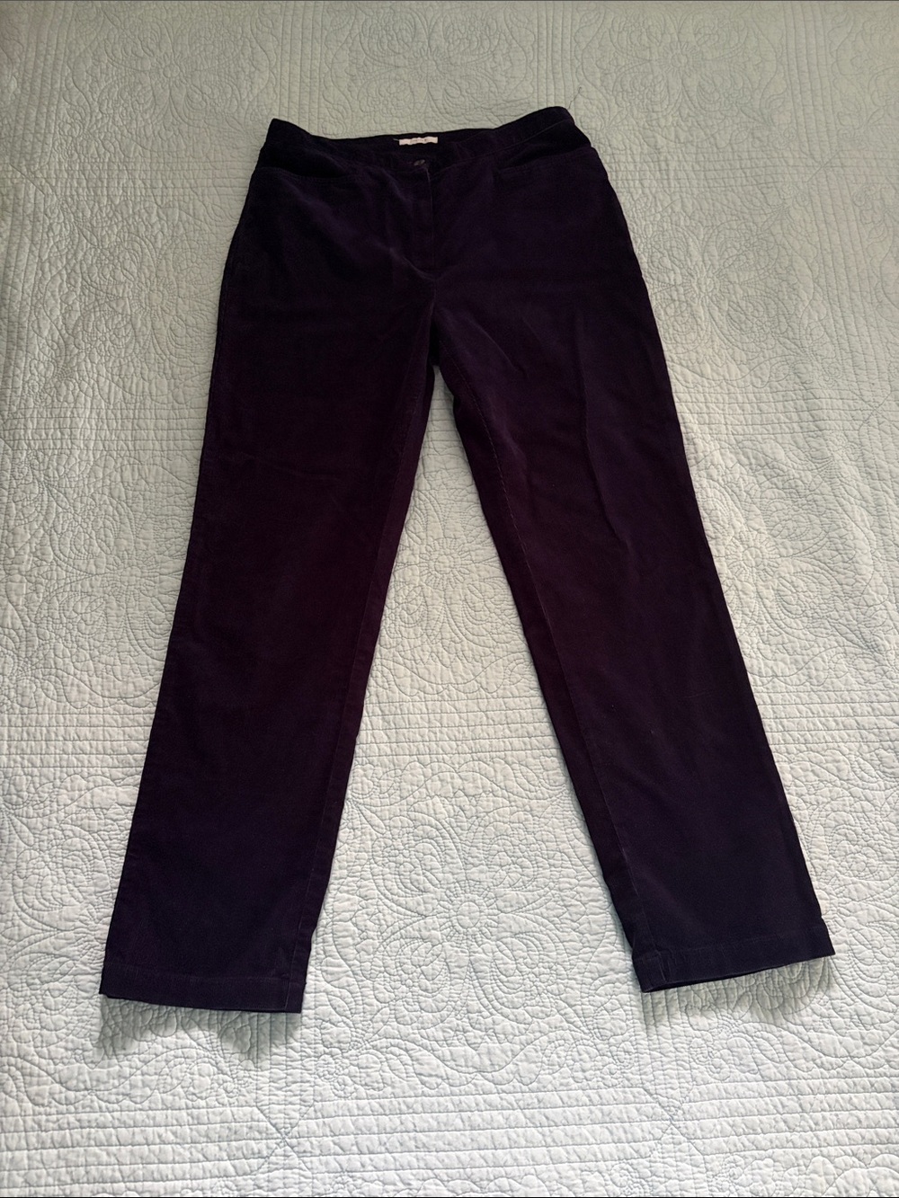 Vintage Jones Sport Straight Leg Pants - Navy Corduroy